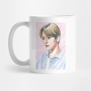 LeeKnow Stray Kids Watercolour Painting Mug